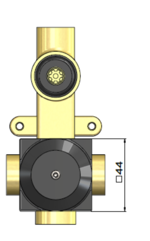 DIVERTER MIXER IN–WALL BODY (TRIM KIT NOT INCLUDED)